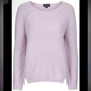 TopShop Lilac Purple Knit Sweater